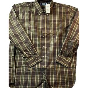NWT Sutter & Grant Cotton Blend  XL Long Sleeve Button Front Button Down Shirt